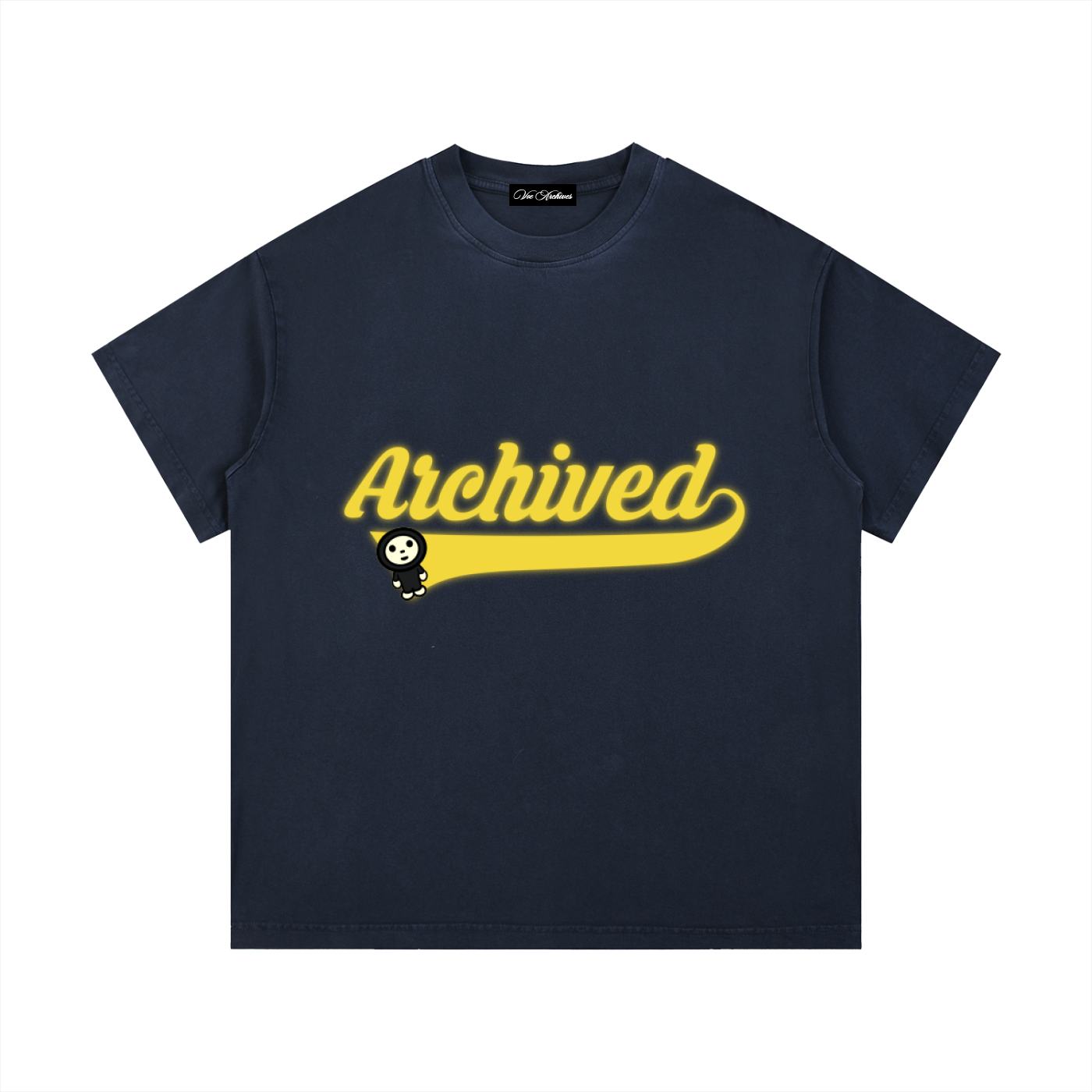 ARCHIVED TEE (NAVY BLUE)🌑