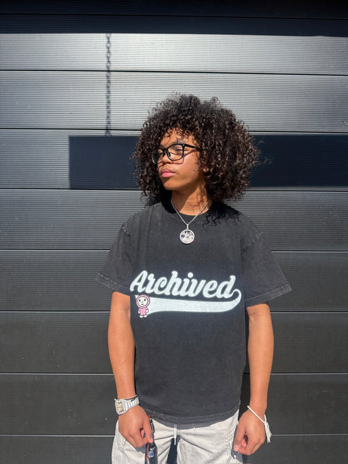 ARCHIVED TEE (VINTAGE BLACK)🎬